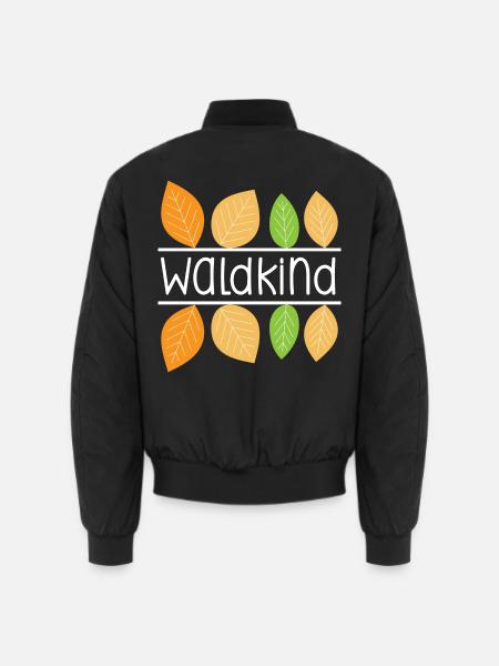 Waldkind - Unisex Bomberjacke - Schwarz