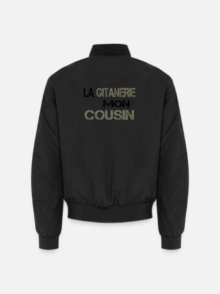 La gitanerie mon cousin - Bomber unisexe - noir