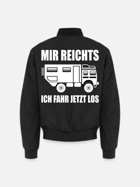 Mir reichts ich fahr jetzt los Geschenkidee Exmo - Unisex Bomberjacke - Schwarz