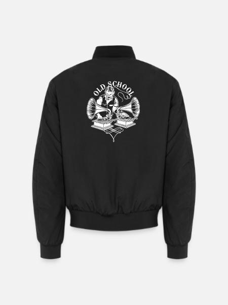Alte Schule - Unisex Bomberjacke - Schwarz