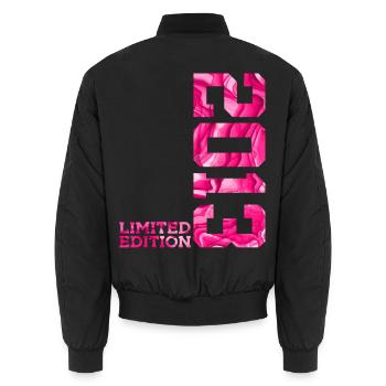 13E ANNIVERSAIRE ÉDITION LIMITÉE ROSE 2013 - Bomber unisexe - noir - Dos - AI Model Male 185 light (185cm)