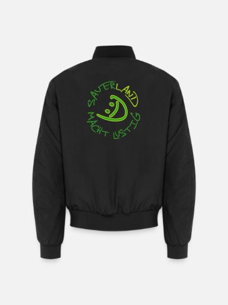 SAUERLAND MACHT LUSTIG - Unisex Bomberjacke - Schwarz
