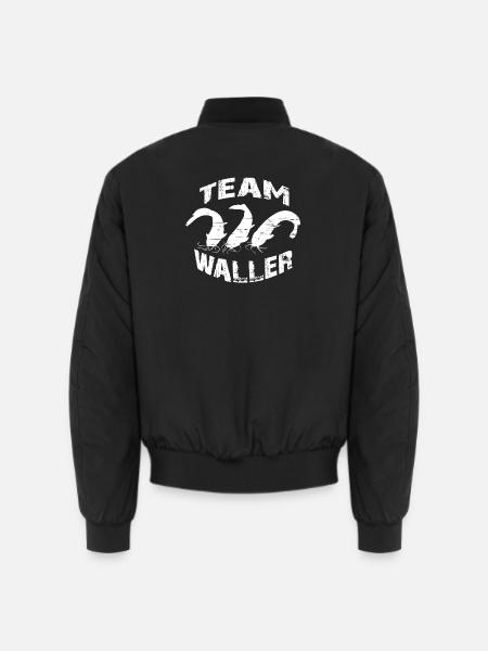 Welsangler - Sportfischer - Unisex Bomberjacke - Schwarz