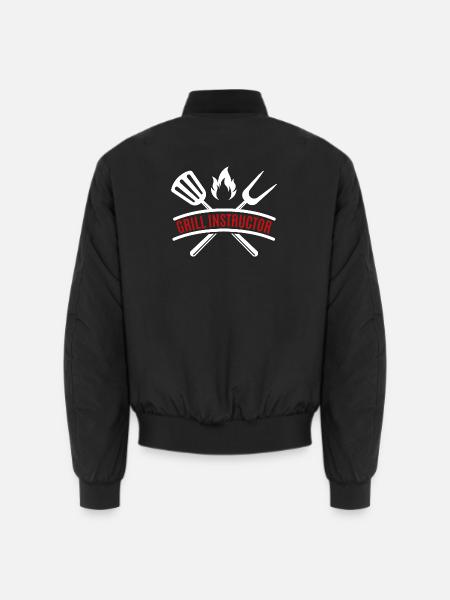 instructeur de grillades - Bomber unisexe - noir
