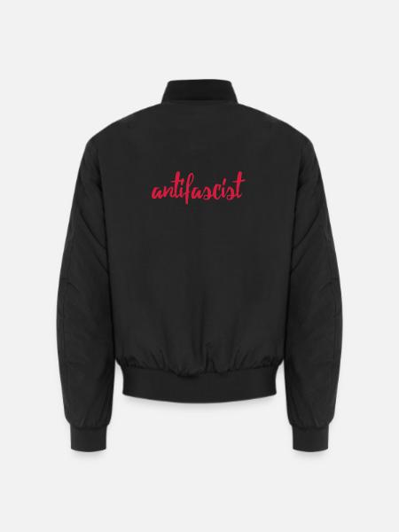 Always Antifascist - Unisex Bomberjacke - Schwarz