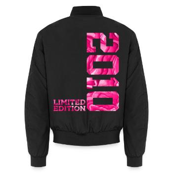 16E ANNIVERSAIRE ÉDITION LIMITÉE ROSE 2010 - Bomber unisexe - noir - Dos - AI Model Male 185 light (185cm)