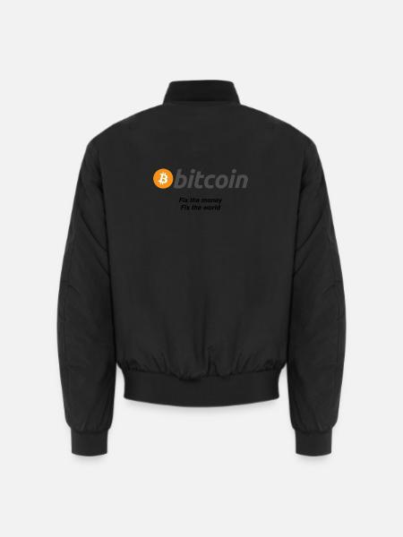 Fixthemoney - Unisex Bomberjacke - Schwarz