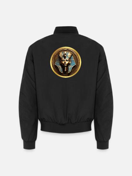 Ägyptische Zeremonie Drei Wächter - Unisex Bomberjacke - Schwarz