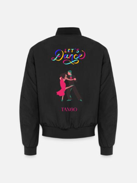 Lass uns Tango tanzen - Unisex Bomberjacke - Schwarz