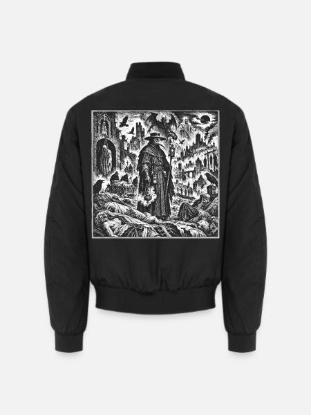 Pestdoktor – Im Schatten des Todes - Unisex Bomberjacke - Schwarz