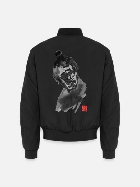 Toshiro Mifune: ein großer japanischer Schauspieler - Unisex Bomberjacke - Schwarz