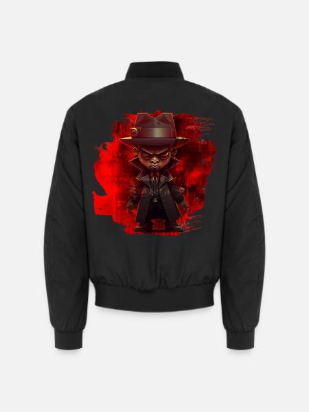 Hip-Hop Graffiti - Unisex Bomberjacke - Schwarz