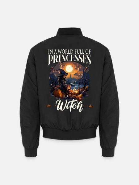 Witch - Unisex Bomberjacke - Schwarz