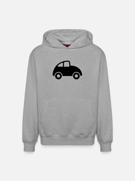 Auto - Relaxed Unisex Organic Hoodie – von SPREAD - Grau meliert