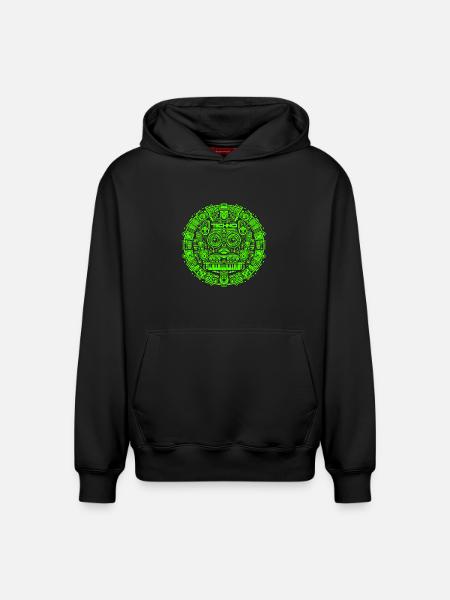 Techno Music Logo - Relaxed Unisex Organic Hoodie – by SPREAD - black