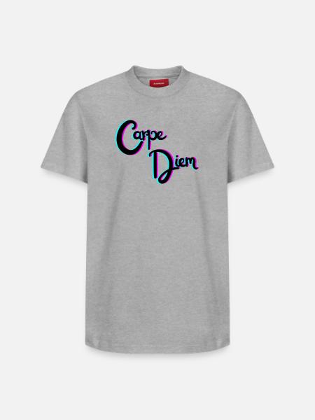 Carpe Diem - Relaxed Unisex Supima Cotton T-Shirt – by SPREAD - heather grey