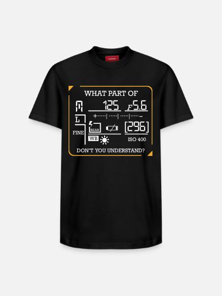 photographer - Relaxed Unisex Supima Cotton T-Shirt – by SPREAD - black