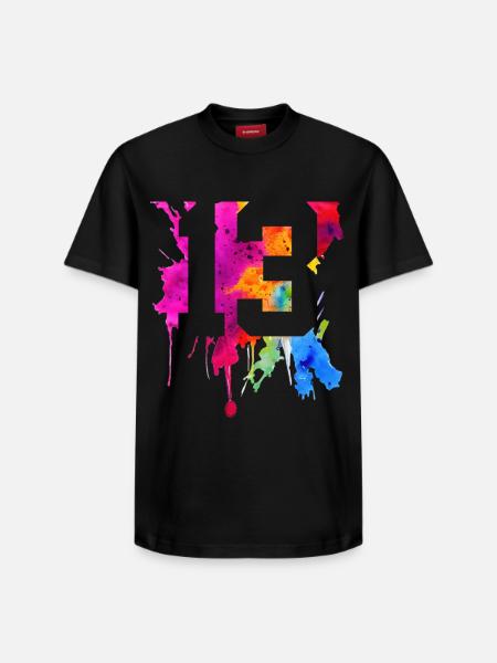 13 ANS 13E ANNIVERSAIRE - T-shirt unisexe décontracté en coton Supima – de SPREAD - noir