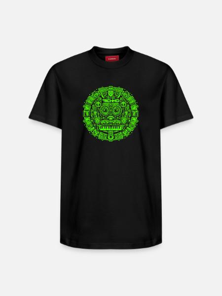 Techno Music Logo - Relaxed Unisex Supima Cotton T-Shirt – by SPREAD - black
