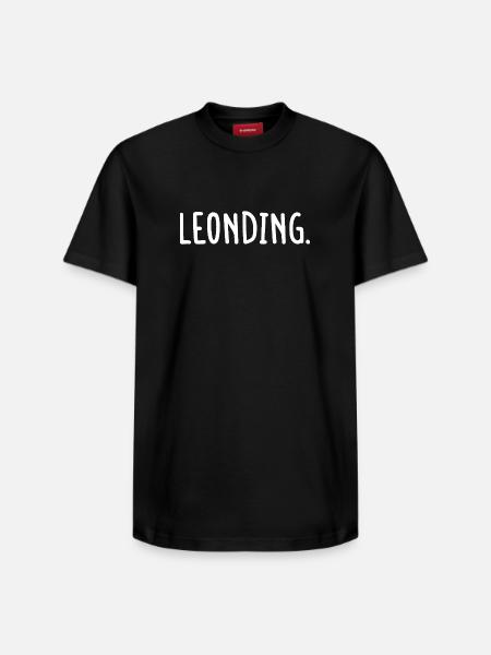 Leonding Österreich - Relaxed Unisex Supima Cotton T-Shirt – von SPREAD - Schwarz