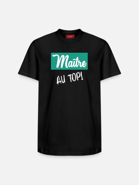 MASTER. MASTER - Relaxed Unisex Supima Cotton T-Shirt – by SPREAD - black