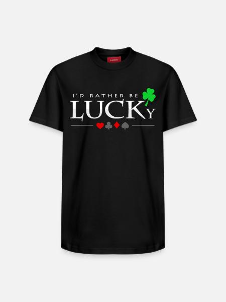 Poker - Relaxed Unisex Supima Cotton T-Shirt – von SPREAD - Schwarz
