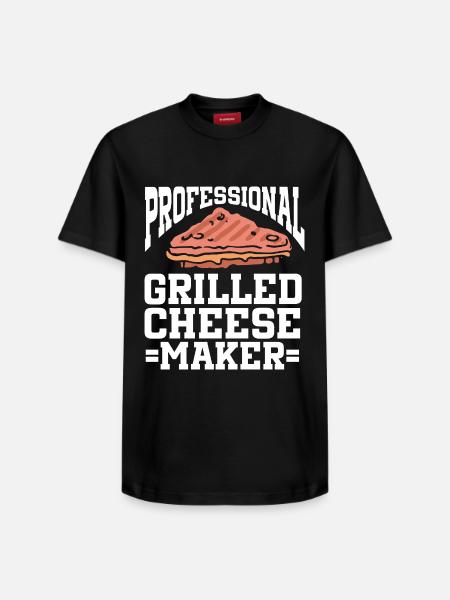 Cheese Making Cheese Lover - Relaxed Unisex Supima Cotton T-Shirt – by SPREAD - black