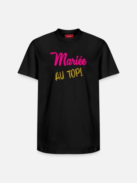 I CAN'T I'M MARRIED - Relaxed Unisex Supima Cotton T-Shirt – by SPREAD - black