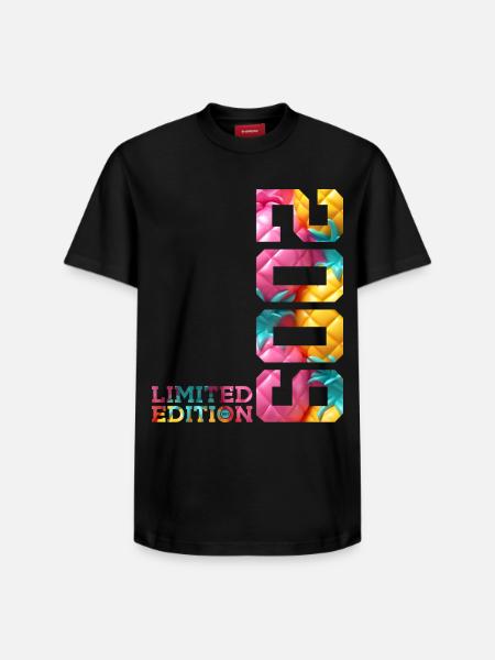 17TH BIRTHDAY LIMITED EDITION 2009 - Relaxed Unisex Supima Cotton T-Shirt – by SPREAD - black