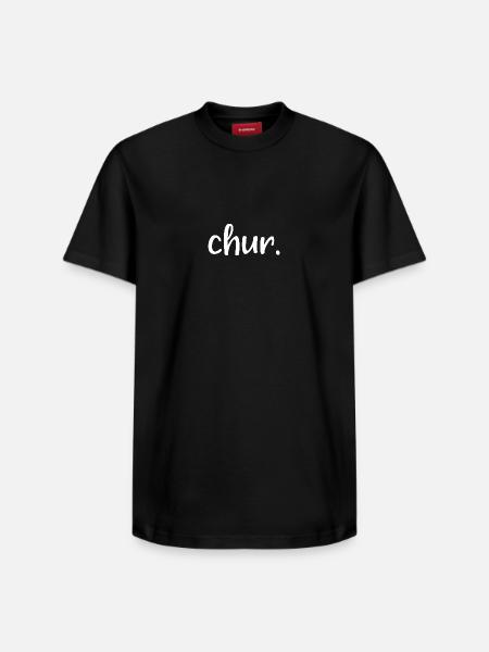Chur - Relaxed Unisex Supima Cotton T-Shirt – by SPREAD - black