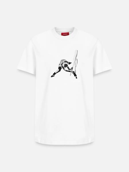 strummer-spread - T-shirt unisexe décontracté en coton Supima – de SPREAD - blanc