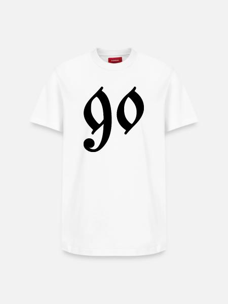 90 - T-shirt unisexe décontracté en coton Supima – de SPREAD - blanc