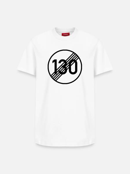 UNLIMITED 130 by Unlimited Apparel - Relaxed Unisex Supima Cotton T-Shirt – by SPREAD - white