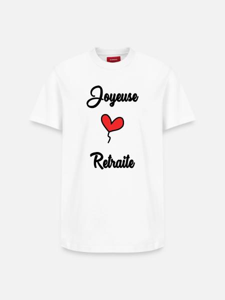 RETIREMENT - Relaxed Unisex Supima Cotton T-Shirt – by SPREAD - white