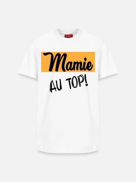 MAMIE - T-shirt unisexe décontracté en coton Supima – de SPREAD - blanc