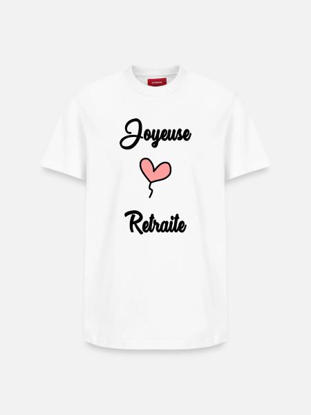 RETIREMENT. RETIREMENT. RETIRED - Relaxed Unisex Supima Cotton T-Shirt – by SPREAD - white