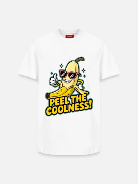 Pelez la fraîcheur ! - T-shirt unisexe décontracté en coton Supima – de SPREAD - blanc