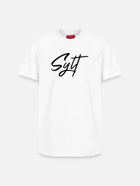 Sylt - Relaxed Unisex Supima Cotton T-Shirt – von SPREAD - Weiß