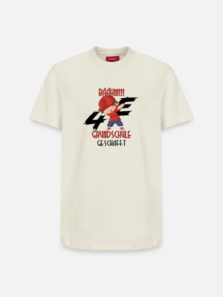 Dab Boy Grundschule - Relaxed Unisex Supima Cotton T-Shirt – von SPREAD - Naturweiß