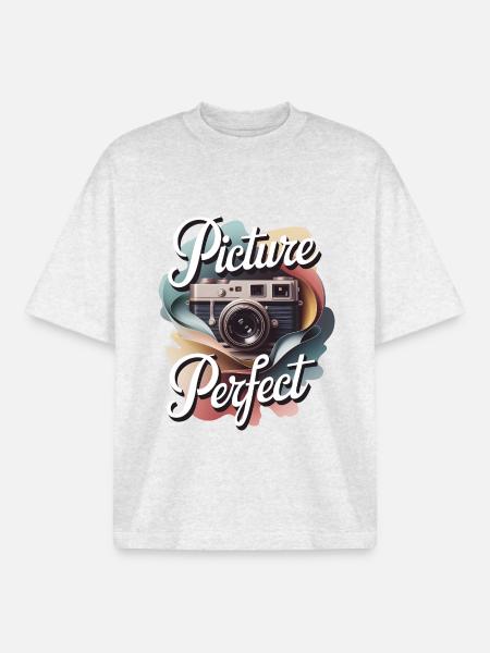 Picture Perfect - Boxy Heavyweight Unisex Organic T-Shirt by Stanley/Stella - 