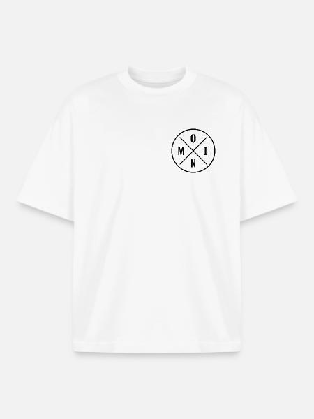 MOIN - Boxy Heavyweight Unisex Organic T-Shirt von Stanley/Stella - Weiß
