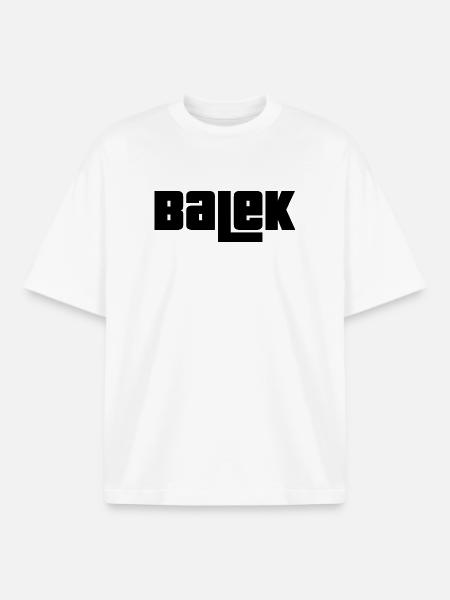Balek - T-shirt unisexe boxy épais biologique Stanley/Stella - blanc