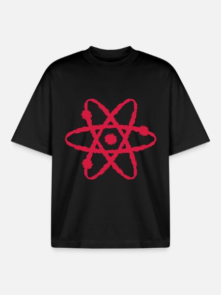 Scientific symbol - Boxy Heavyweight Unisex Organic T-Shirt by Stanley/Stella - black