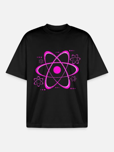 Physiker - Boxy Heavyweight Unisex Organic T-Shirt von Stanley/Stella - Schwarz