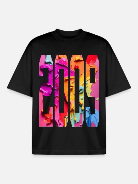 BUNT 17TH BIRTHDAY 2009 - Boxy Heavyweight Unisex Organic T-Shirt by Stanley/Stella - black