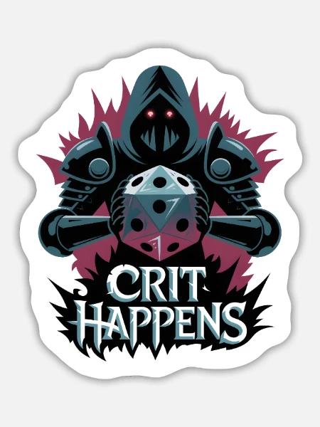 Kritisches Kriterium passiert - Sticker Größe L (20 x 20 cm) - Mattweiß