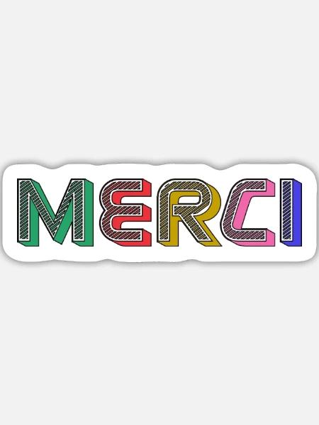 Vielen Dank - Sticker Größe L (20 x 20 cm) - Mattweiß