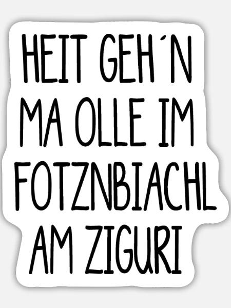 Ziguri, Löwenzahn Zigurikaffee - Sticker Größe L (20 x 20 cm) - Mattweiß