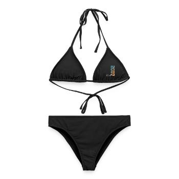 19E ANNIVERSAIRE ÉDITION LIMITÉE 2007 - Bikini femme - noir - Devant - AI Model Female 172 light (172cm)