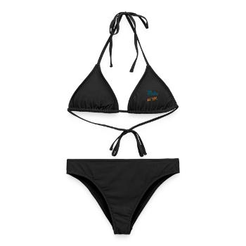 MASTER - Women's Bikini - black - Front - AI Model Female 172 light (172cm)